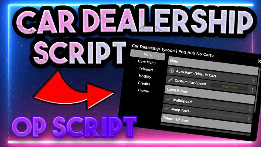 Car Dealership Tycoon Script - Scripts4Roblox.